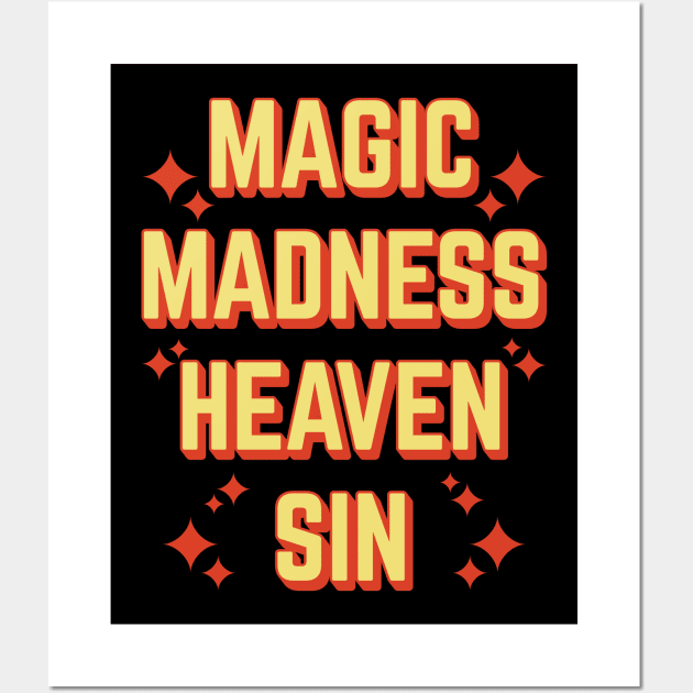 Magic Madness Heaven Sin v4 Wall Art by Emma